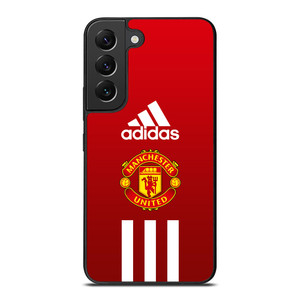 MANCHESTER UNITED FC ADIDAS STRIPES Samsung Galaxy S22 Plus Case Cover MANCHESTER UNITED FC ADIDAS STRIPES Samsung Galaxy S22 Plus Case Cover