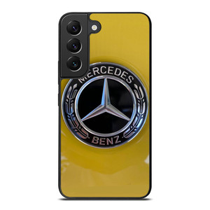 MERCEDES BENZ CAR LOGO YELLOW ICON Samsung Galaxy S22 Plus Case Cover