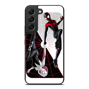 SPIDERMAN MILES MORALES SPIDER GWEN VERSE Samsung Galaxy S22 Plus Case Cover