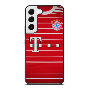BAYERN MUNCHEN LOGO JERSEY MUNICH FOOTBALL Samsung Galaxy S22 Case Cover BAYERN MUNCHEN LOGO JERSEY MUNICH FOOTBALL Samsung Galaxy S22 Case Cover