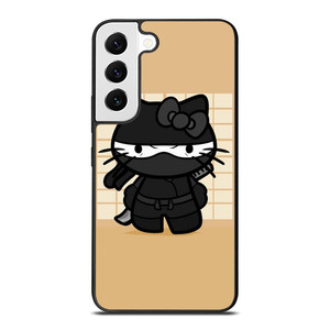 BLACK NINJA HELLO KITTY NINJA Samsung Galaxy S22 Case Cover