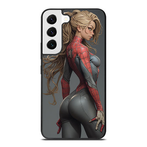 CARTOON SPIDER GIRL SEXY MARVEL COMICS Samsung Galaxy S22 Case Cover