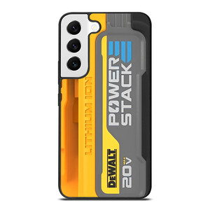 DEWALT LOGO LITHIUM ION BATTERY 20 V ICON Samsung Galaxy S22 Case Cover
