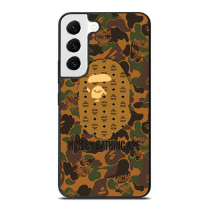 MCM BY BATHING APE CAMO Samsung Galaxy S22 Case Cover