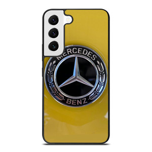 MERCEDES BENZ CAR LOGO YELLOW ICON Samsung Galaxy S22 Case Cover