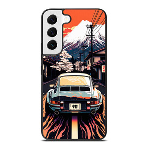 PORSCHE CAR 911 RACING CAR PAINTING Samsung Galaxy S22 Case Cover
