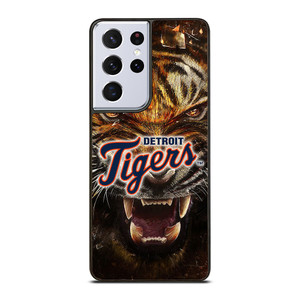 DETORIT TIGERS CLUB ICON BASEBALL TEAM MLB LOGO Samsung Galaxy S21 Ultra Case Cover
