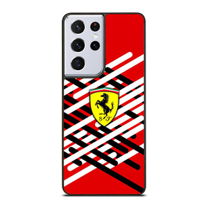FERRARI RED LOGO NEW Samsung Galaxy S21 Ultra Case Cover FERRARI RED LOGO NEW Samsung Galaxy S21 Ultra Case Cover