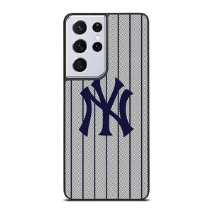 NEW YORK YANKEES ICON LOGO BASEBALL Samsung Galaxy S21 Ultra Case Cover