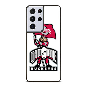 OHIO STATE BUCKEYES LOGO FOOTBALL MASKOT Samsung Galaxy S21 Ultra Case Cover