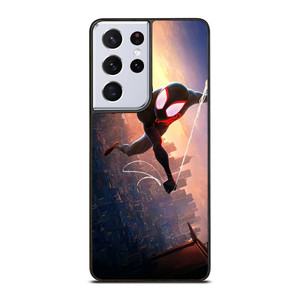 SPIDERMAN MILES MORALES ACROSS SPIDER-VERSE SWING Samsung Galaxy S21 Ultra Case Cover SPIDERMAN MILES MORALES ACROSS SPIDER-VERSE SWING Samsung Galaxy S21 Ultra Case Cover