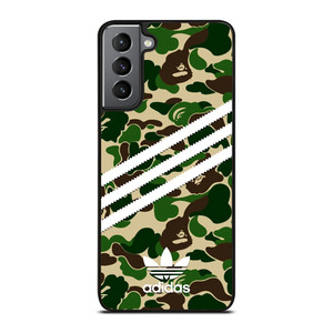 ADIDAS ORIGINALS STRIPES CAMO Samsung Galaxy S21 Plus Case Cover