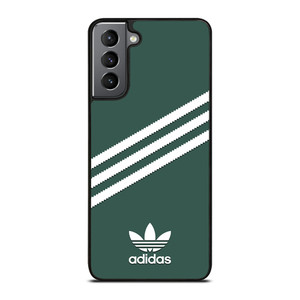ADIDAS ORIGINALS STRIPES GREEN Samsung Galaxy S21 Plus Case Cover