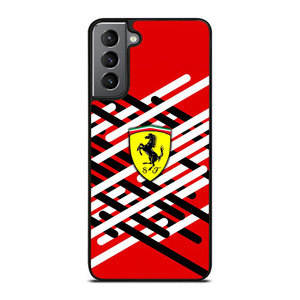 FERRARI RED LOGO NEW Samsung Galaxy S21 Plus Case Cover FERRARI RED LOGO NEW Samsung Galaxy S21 Plus Case Cover