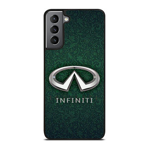 INFINITI CAR LOGO GREEN PATTERN Samsung Galaxy S21 Plus Case Cover