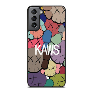 KAWS ICON FASHION FACES Samsung Galaxy S21 Plus Case Cover