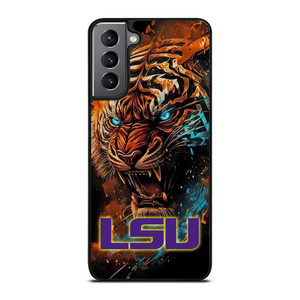 LSU TIGERS ICON LOUISIANA STATE UNIVERSITY LOGO Samsung Galaxy S21 Plus Case Cover