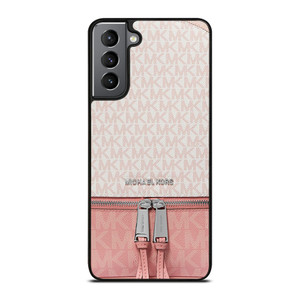 MICHAEL KORS MK LOGO BACKPACK PINK BAG Samsung Galaxy S21 Plus Case Cover