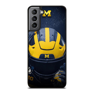 MICHIGAN WOLVERINES HELMET COLLEGE FOOTBALL TEAM Samsung Galaxy S21 Plus Case Cover