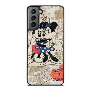 MICKEY MINNIE MOUSE RETRO DISNEY Samsung Galaxy S21 Plus Case Cover MICKEY MINNIE MOUSE RETRO DISNEY Samsung Galaxy S21 Plus Case Cover