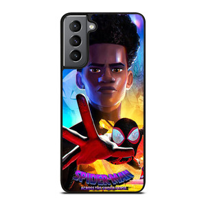 SPIDERMAN MILES MORALES ACROSS SPIDER-VERSE Samsung Galaxy S21 Plus Case Cover SPIDERMAN MILES MORALES ACROSS SPIDER-VERSE Samsung Galaxy S21 Plus Case Cover