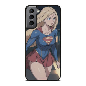 SUPER GIRL CARTOON MANGA ANIME Samsung Galaxy S21 Plus Case Cover