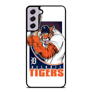 DETORIT TIGERS CLUB LOGO BASEBALL TEAM MLB ICON Samsung Galaxy S21 FE Case Cover