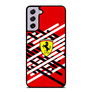 FERRARI RED LOGO NEW Samsung Galaxy S21 FE Case Cover FERRARI RED LOGO NEW Samsung Galaxy S21 FE Case Cover