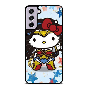 HELLO KITTY WONDER WOMAN KITTY Samsung Galaxy S21 FE Case Cover