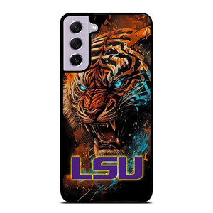 LSU TIGERS ICON LOUISIANA STATE UNIVERSITY LOGO Samsung Galaxy S21 FE Case Cover