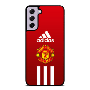 MANCHESTER UNITED FC ADIDAS STRIPES Samsung Galaxy S21 FE Case Cover MANCHESTER UNITED FC ADIDAS STRIPES Samsung Galaxy S21 FE Case Cover