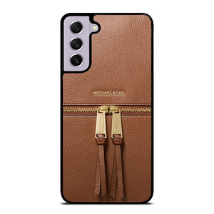 MICHAEL KORS MK LOGO BACKPACK BAG BROWN Samsung Galaxy S21 FE Case Cover
