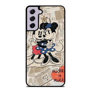 MICKEY MINNIE MOUSE RETRO DISNEY Samsung Galaxy S21 FE Case Cover