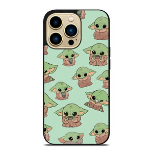 BABY YODA STAR WARS CARTOON iPhone 14 Pro Max Case Cover