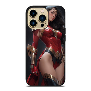 BEAUTIFUL SUPERHERO WONDER WOMAN DC COMIC iPhone 14 Pro Max Case Cover