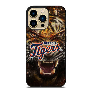 DETORIT TIGERS CLUB ICON BASEBALL TEAM MLB LOGO iPhone 14 Pro Max Case Cover