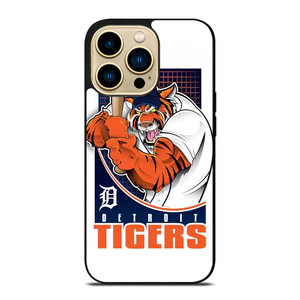DETORIT TIGERS CLUB LOGO BASEBALL TEAM MLB ICON iPhone 14 Pro Max Case Cover