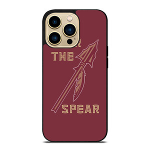 FLORIDA STATES UNIVERSITY FSU SEMINOLES LOGO FEAR THE SPEAR iPhone 14 Pro Max Case Cover