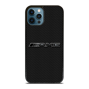 AMG MERCEDES BENZ LOGO CARBON iPhone 12 Pro Max Case Cover
