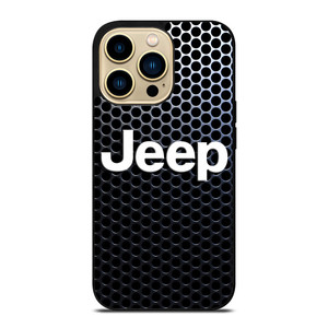 JEEP LOGO METAL ICON iPhone 14 Pro Max Case Cover