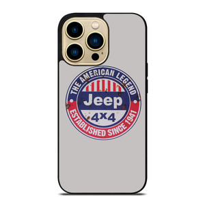 JEEP THE AMERICAN LEGEND 1941 iPhone 14 Pro Max Case Cover