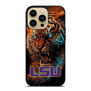 LSU TIGERS ICON LOUISIANA STATE UNIVERSITY LOGO iPhone 14 Pro Max Case Cover