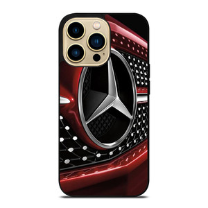 MERCEDES BENZ LOGO RED ICON iPhone 14 Pro Max Case Cover