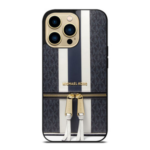 MICHAEL KORS MK LOGO BACKPACK BAG iPhone 14 Pro Max Case Cover