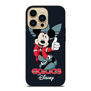 MICKEY MOUSE ADIDAS LOGO iPhone 14 Pro Max Case Cover