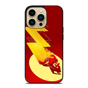THE FLASH LOGO ART CARTOON iPhone 14 Pro Max Case Cover
