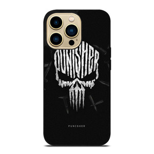 THE PUNISHER SKULL LOGO FRANK CASTLE MARVEL iPhone 14 Pro Max Case Cover