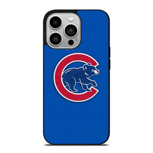 CHICAGO CUBS BASEBALL TEAM ICON LOGO iPhone 14 Pro Case Cover