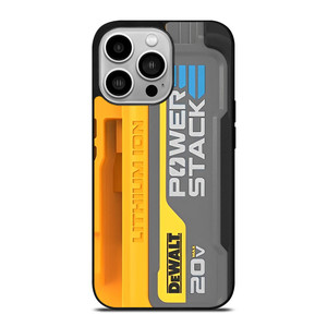 DEWALT LOGO LITHIUM ION BATTERY 20 V ICON iPhone 14 Pro Case Cover