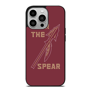 FLORIDA STATES UNIVERSITY FSU SEMINOLES LOGO FEAR THE SPEAR iPhone 14 Pro Case Cover